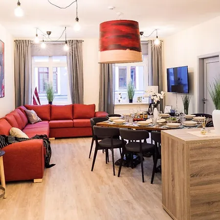 Morrison Apartment/15 Guests/7bedrooms/riga Old Town * Ryga
