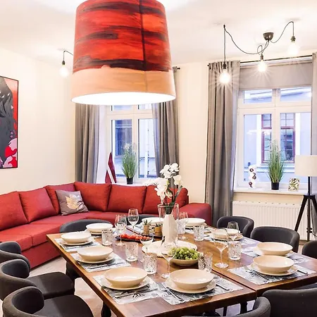 Morrison Apartment/15 Guests/7bedrooms/riga Old Town * Riga